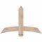 Ekena Millwork Bellingham Smooth Timber Gable Bracket, Douglas Fir, 48"W x 32"H x 3 1/2"D x 5 1/2"F, 16/12 Pitch GBW048X32X0406BEL00SDF - alternate 1